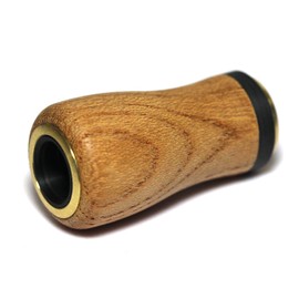 Reel Wood Handle Knob for Shimano Daiwa brimo Sanctus brave350 (Zelkova)