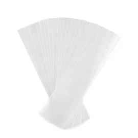 Pack of 20 Transparent Remote Control Protective Covers, 8 x 25 cm Stripes Cover Against Dirt Dust, PE Waterproof Plastic Bag Cellophane Bag, for Remote Control Case Remote Control for Ideal Hotels