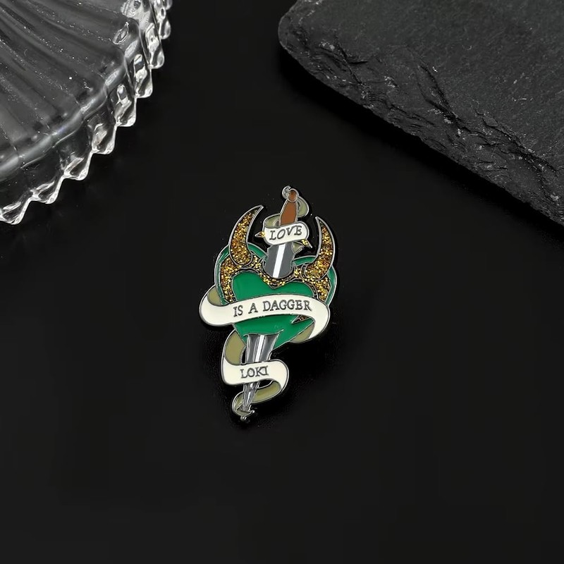 Love is a Dagger, Loki Enamel Pin