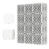 Somcthao 12-Pack Radiator Cover for Home - Safety Easy Snap