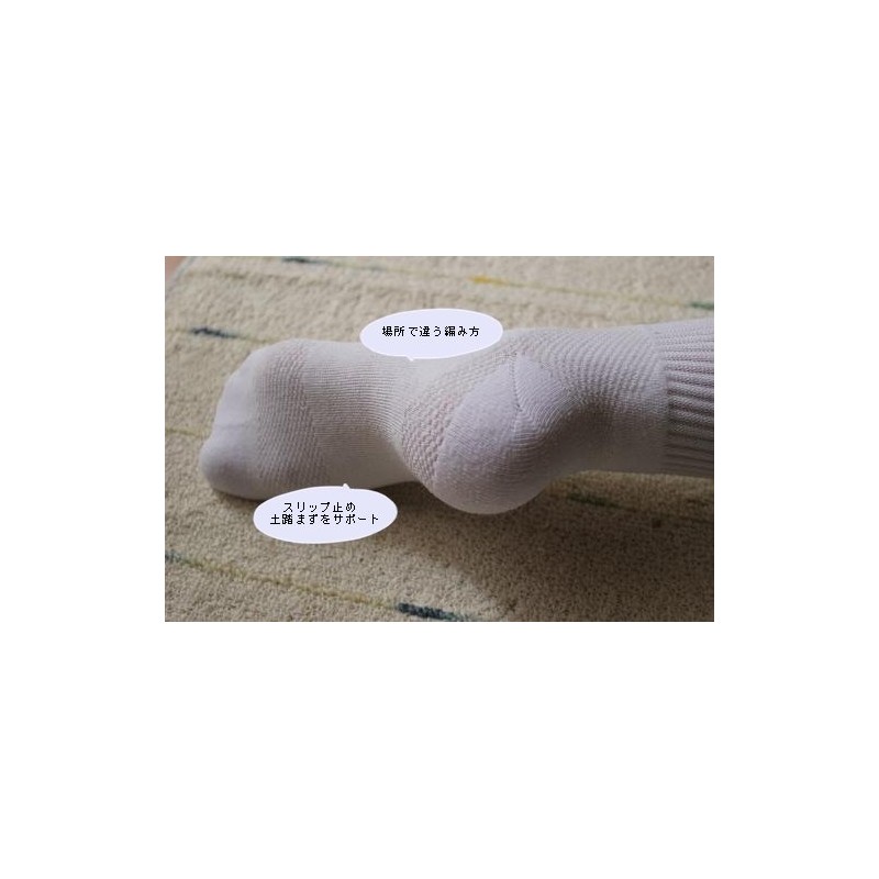 Protect iT Foot Care Socks, Unisex, White (M, 9.1 -