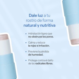 TEIA COSMETICOS - Iluminador hidratante para contorno con ingredientes seguros y naturales (Tono Perla)