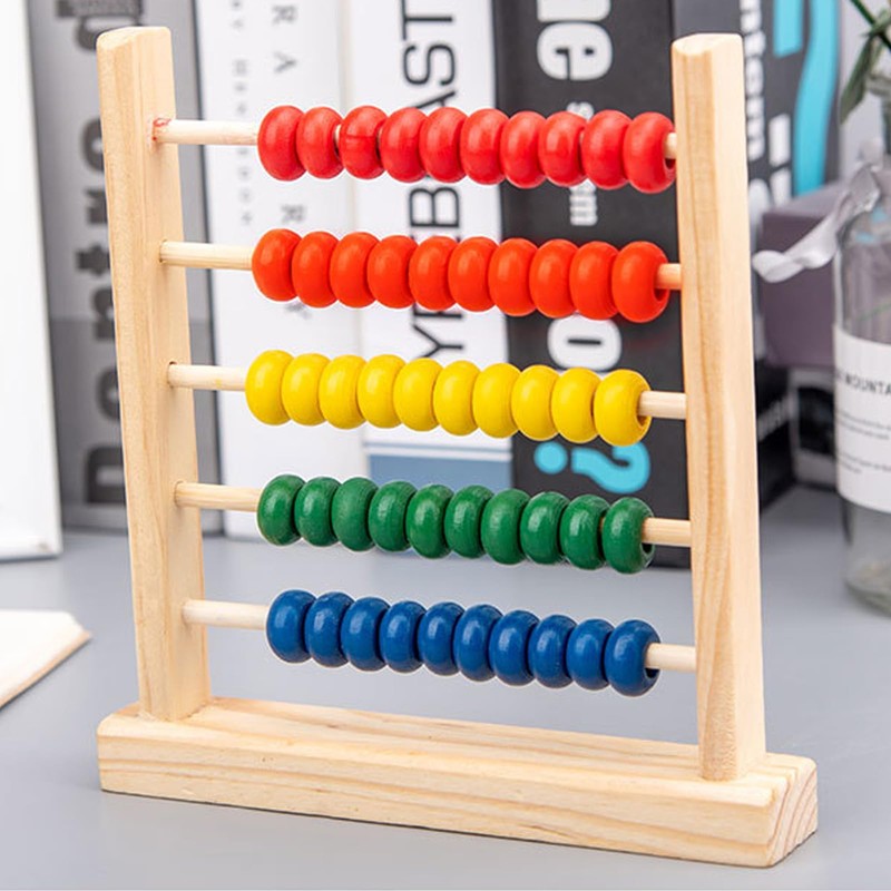 Cisixin Abacus Rule Slider Primary School Rule Slider, Abacus Calculator