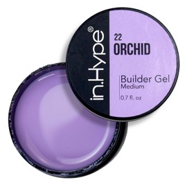 IN.HYPE UV/LED Camouflage Hard/Builder Gel for Nail Extension/Strengthening/Overlays (Orchid #22)