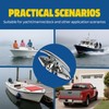 Pacify 2 Pack Folding Boat Cleats 316 Stainless Steel 4.5/5/6