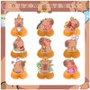 9 PCS Capybara Honeycomb Centerpieces Table Decorations Capybara Table Centerpieces