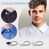 12 PCS Shirt Collar Button Extenders for Men's Dress Shirts,