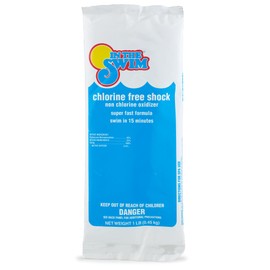 In The Swim In The Swim Chlorine-Free Pool Shock-Oxidizer C Quick Dissolving, Fast-Acting, Shock-Oxidizer - Non-Living Organic Contaminant Eliminator for Swimming Pools and Spas - 24 x 1 Pound Bags