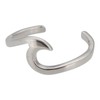 Touch Jewellery 925 Sterling Silver Wave Design Toe Ring