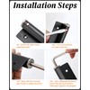 Automatic Door Closer for Lightweight Doors <100 lbs | 150°
