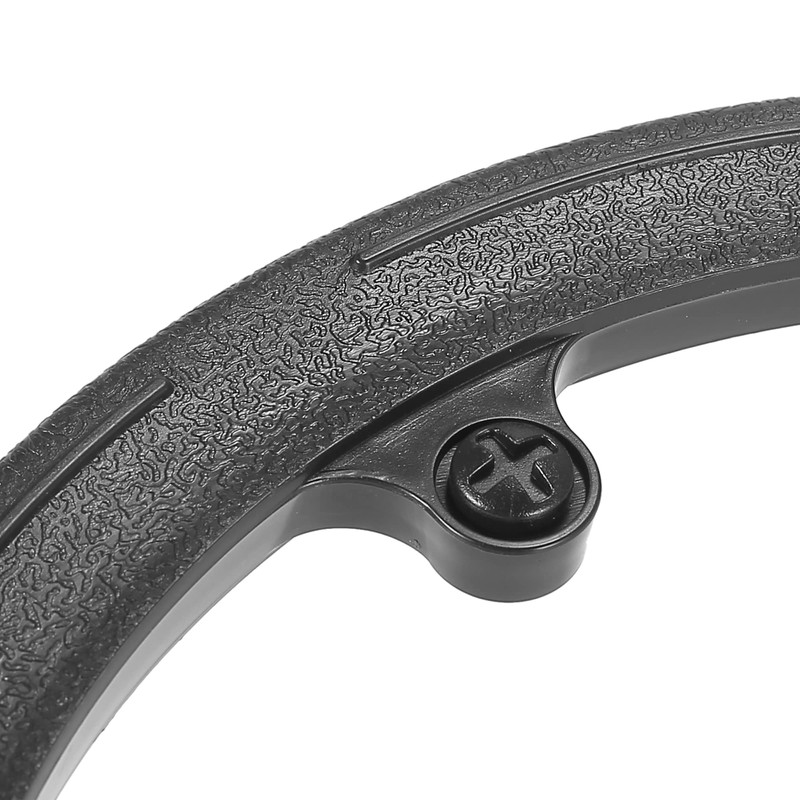X AUTOHAUX Motorcycle Crankset Chainwheel Protector Cover Chainwheel Protective Cover