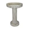 SKYFIRE 24 Inch Height Outdoor Bird Bath - Fibre Reinforced