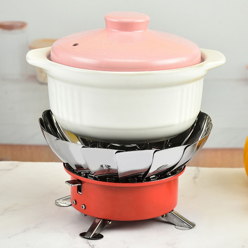 Camp Stove Collapsible Bracket Design Fine Workmanship Simple Operation Portable