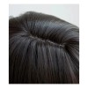 ! Peluca De Cabello Natural Corto For Mujer, Cara Redonda,