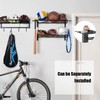 XCSOURCE Sports Equipment Organizer, 3-Tier Ball Storage Rack with Bat