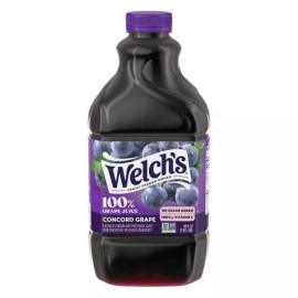Welch’s 100% Grape Juice Concord Grape No Sugar Vitamin C, 64 oz NEW