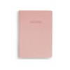 MiGoals A5 Hardcover Lined Notebook - Soft Pink