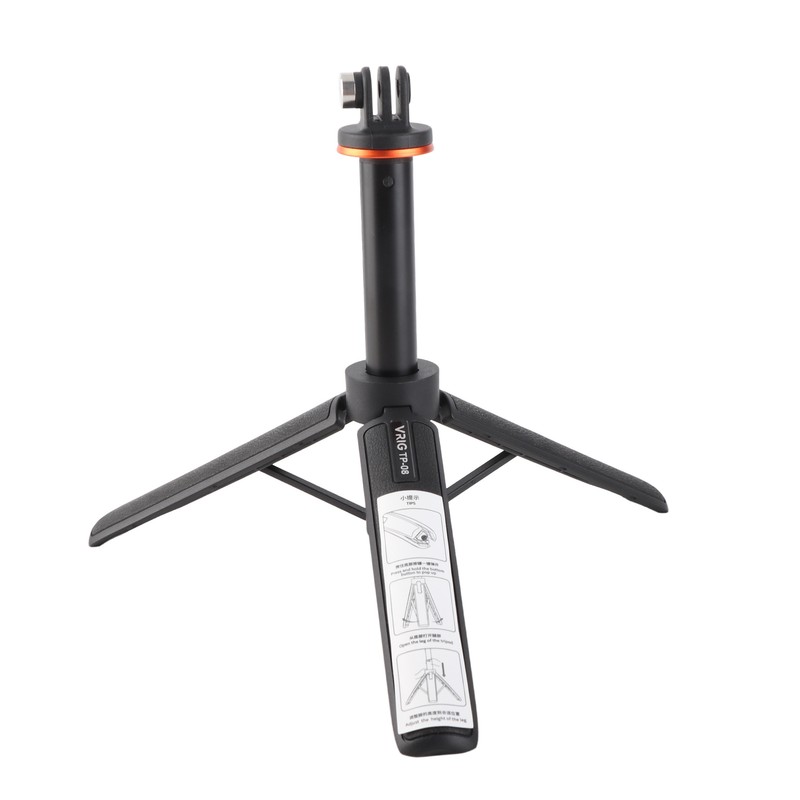 Selfie Stick Tripod Aluminum Alloy Portable Retractable Stable Sports Camera