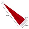Set of 2 Approx. 100 cm Christmas Hat Santa Hat