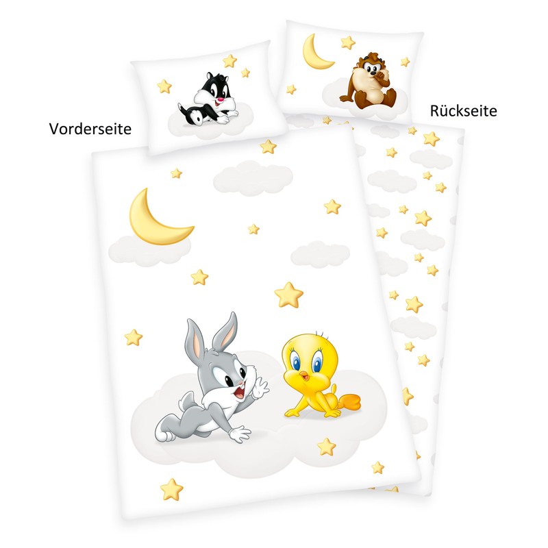 Herding Looney Tunes 100% Cotton Renforcé Bed Linen Set Made