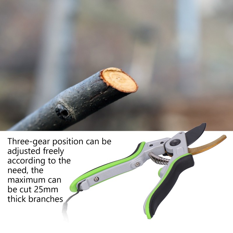 Fruit Tree Pruning Shears Garden Branch Scissors with Nonslip Tooth