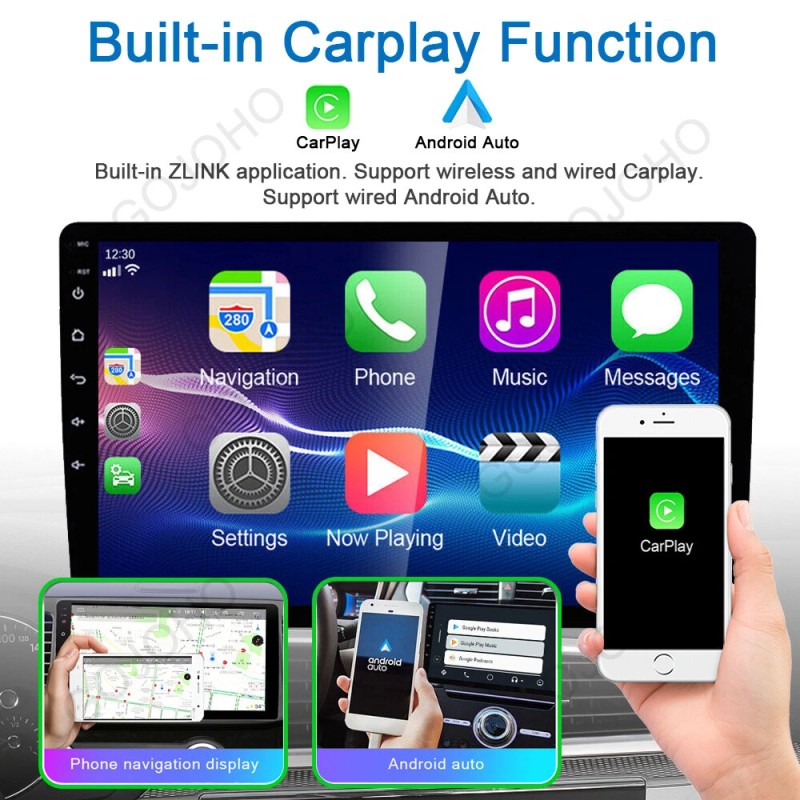 For 2002-2007 Subaru Impreza Radio Apple CarPlay Android 13 Car