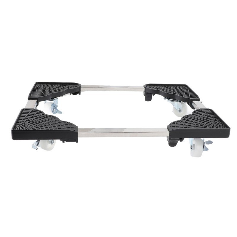 PC Stand Computer Tower Stand with Caster Wheels Universal Retractable