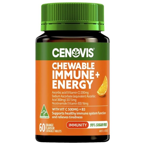 Cenovis Buy Cenovis Chewable Immune Plus Energy Tablets 60 Online