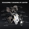 XIFEI Cigar Lighter, Triple Jet Flame Torch Lighter with Cigar