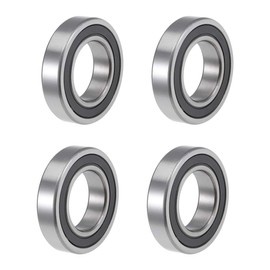 TA-VIGOR 4Pcs 99502H-2RS Deep Groove Ball Bearings, Z2 5/8 Inch x 1-3/8 Inch x 11mm Double Sealed Industrial Bearings, Chrome Steel Skateboard Bearings for Motor Electrical Instrument Equipment
