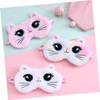 Baluue Cartoon Cat Eye Mask Sleeping Blindfold Comfortable Breathable Material
