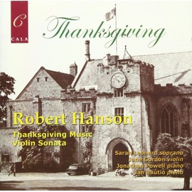 Hanson: Thanksgiving Music, Violin Sonata