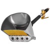 Uenede Stucco Sprayer Gun, 4 Jet Cement Mortar Paint Hopper