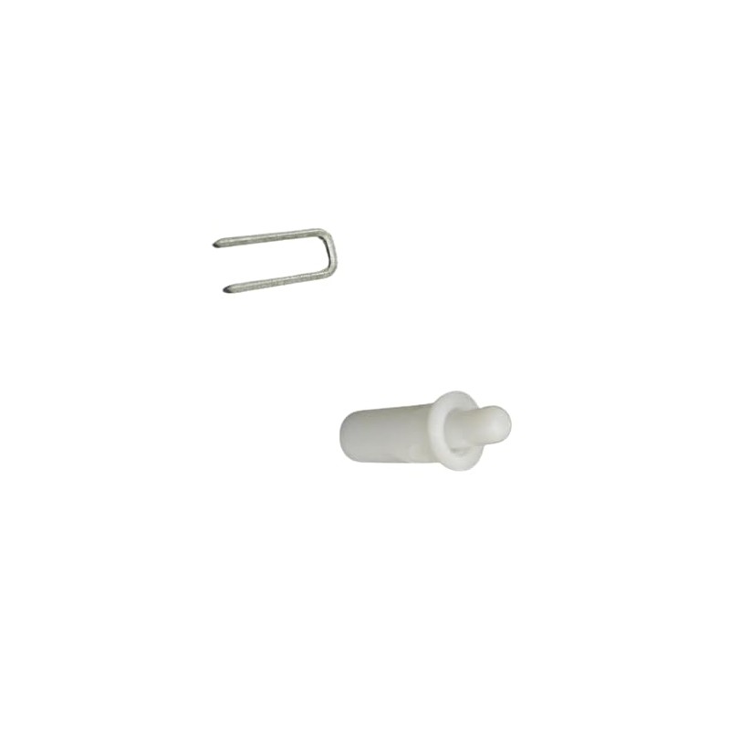 HomeAmore 12 Tilt Rod Louvers Staples + 12 Spring Loaded