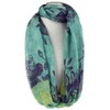 Girly HandBags Women's scarf, one size, blue-green, m