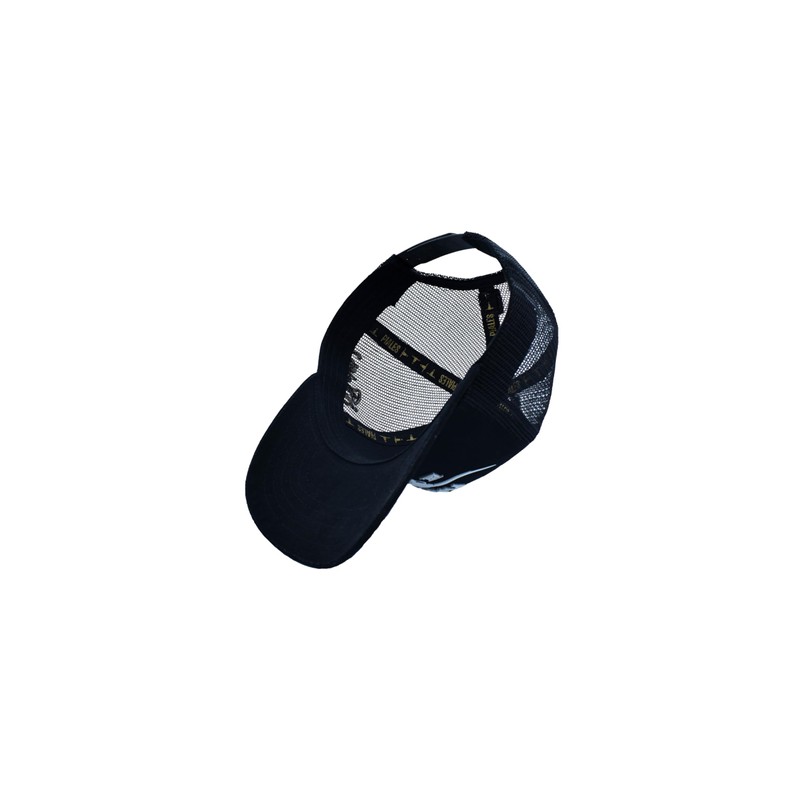 PIALES | Gorra Modelo Long Horn Negro