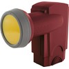 Schwaiger extremely heat resistant SUN Protect Quad LNB Brick Red