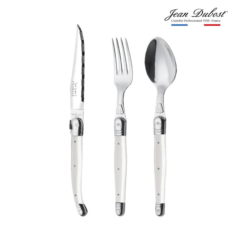 Jang Dubot [Jang Dubot] Laguiol cutlery dinner set 3P white