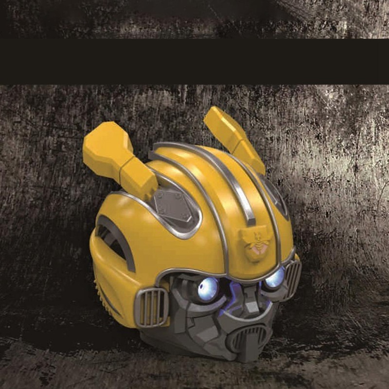 Movie Characters Wireless Helmet Bluetooth Speaker Mini Desktop Speaker Gift