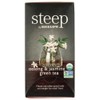 steep Organic Oolong with Jasmine Green 20 Count Box, Certified
