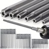Magnetic Torx Head Screwdriver Bit Set, S2 Steel Long Drill
