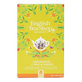 English Tea Shop Lemongrass Ginger Citrus, 20 Teabags