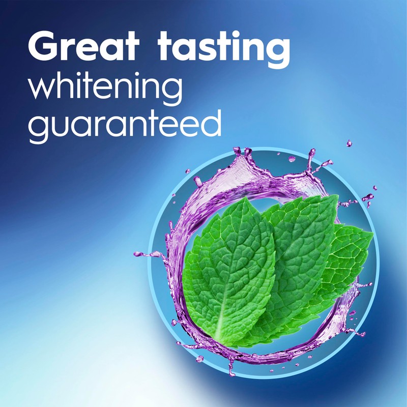 Crest Mouthwash/Mouth Rinse, 3D White Brilliance Whitening, Alcohol Free, Clean