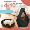 YUDODO Adjustable Dog Sling Carrier for Small Dogs, Puppy Crossbody