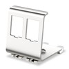 Metal DIN Rail Mounting Module for Snap-on Trapezoidal Jacks Connected
