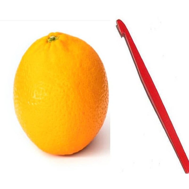 Tupperware Citrus Orange Peeler RED