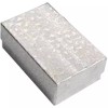 FindingKing 15 Cotton Boxes Silver Pendant Charm Jewelry Displays