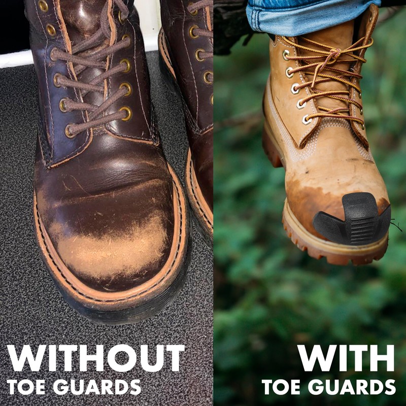 JobSite Boot Toe Guards - Shoe Toe Protector Guards Against