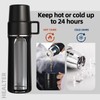 Healter 600ml Insulated Flask for Hot Drinks, Coffee Flask with