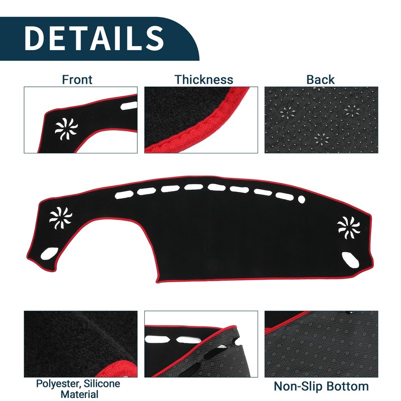 TUCKBOLD Dash Cover for Toyota GR86 2022-2024 for Subaru BRZ